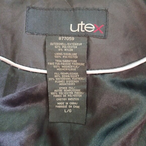 L Utex Down Filled Coat/Parka with hood ( 4939 - Picture 7 of 11